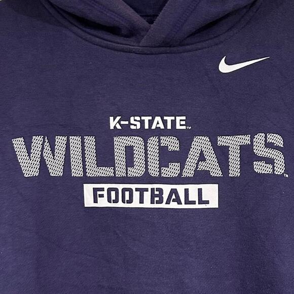 Nike Kansas State Wildcats Football Hoodie - Picture 2 of 4